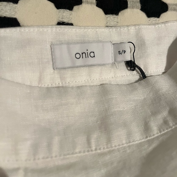 NWT Onia Linen Mini Skirt - Picture 2 of 5